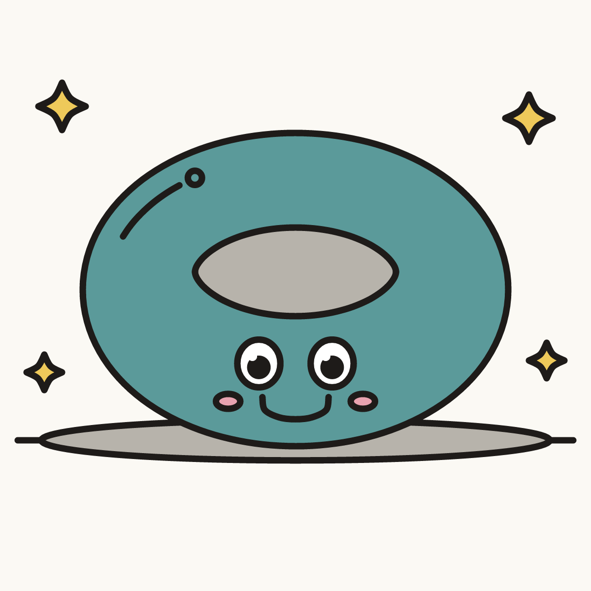 Finished drawing of a torus